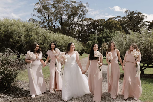 How to Mix and Match Bridesmaids Dresses